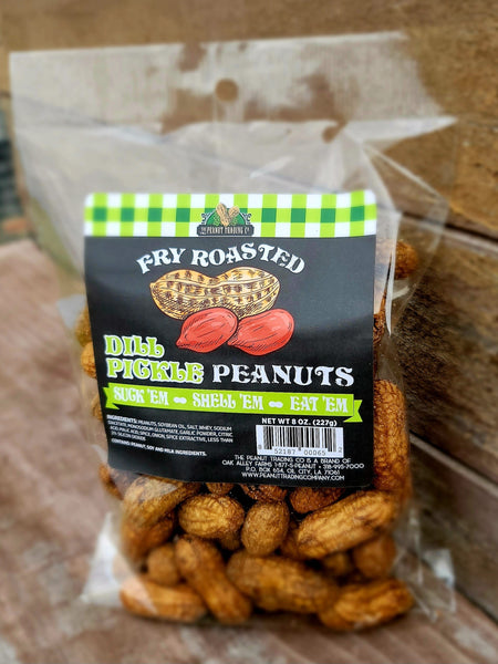 Dill Pickle Fry Roasted Peanuts 8oz.